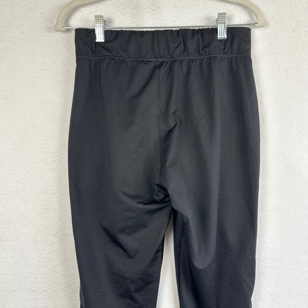 Gymshark Black Joggers Athletic Track Pants White Piping Logo‎ Womens Small - Picture 6 of 11